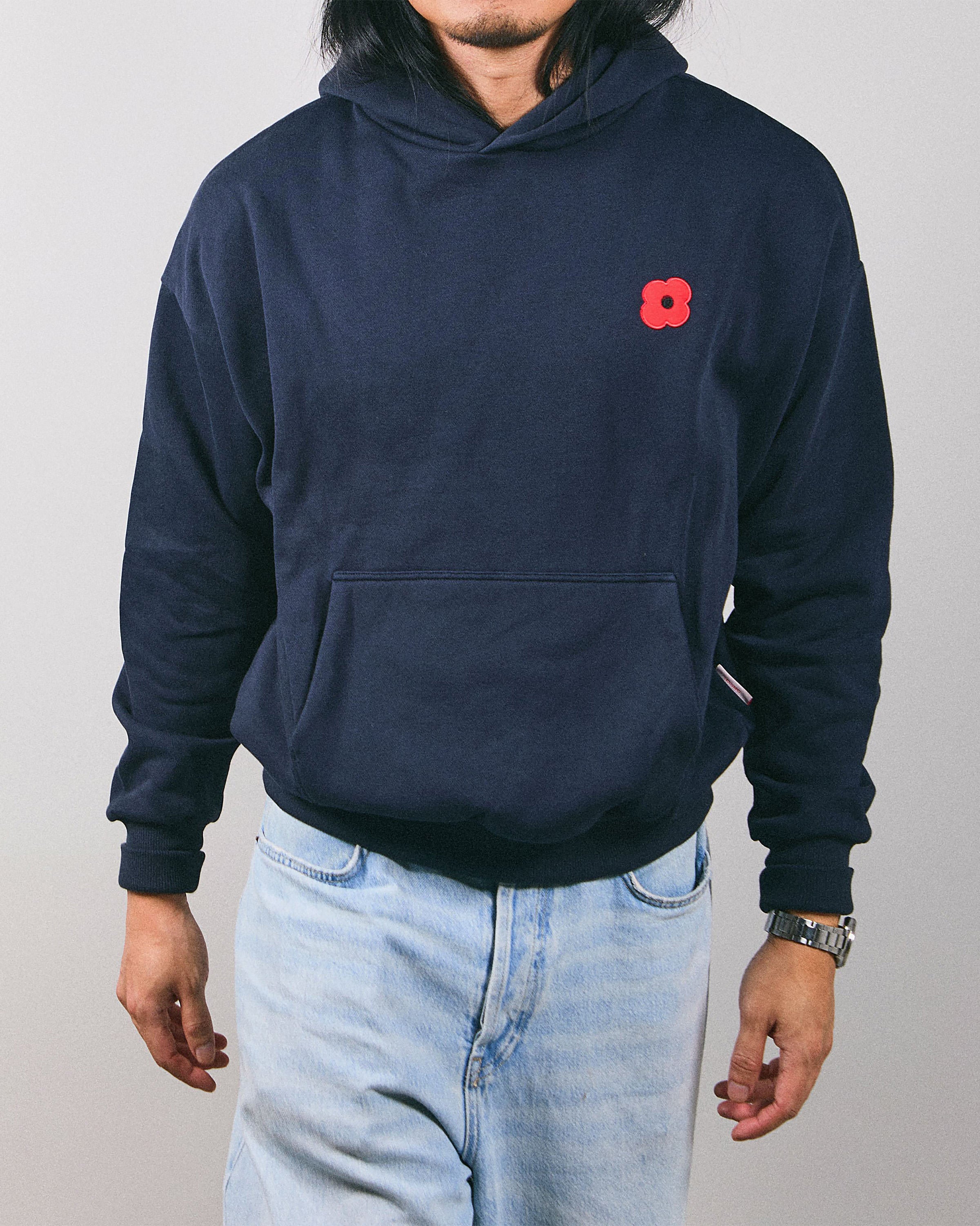 POPPY HOODIE navy