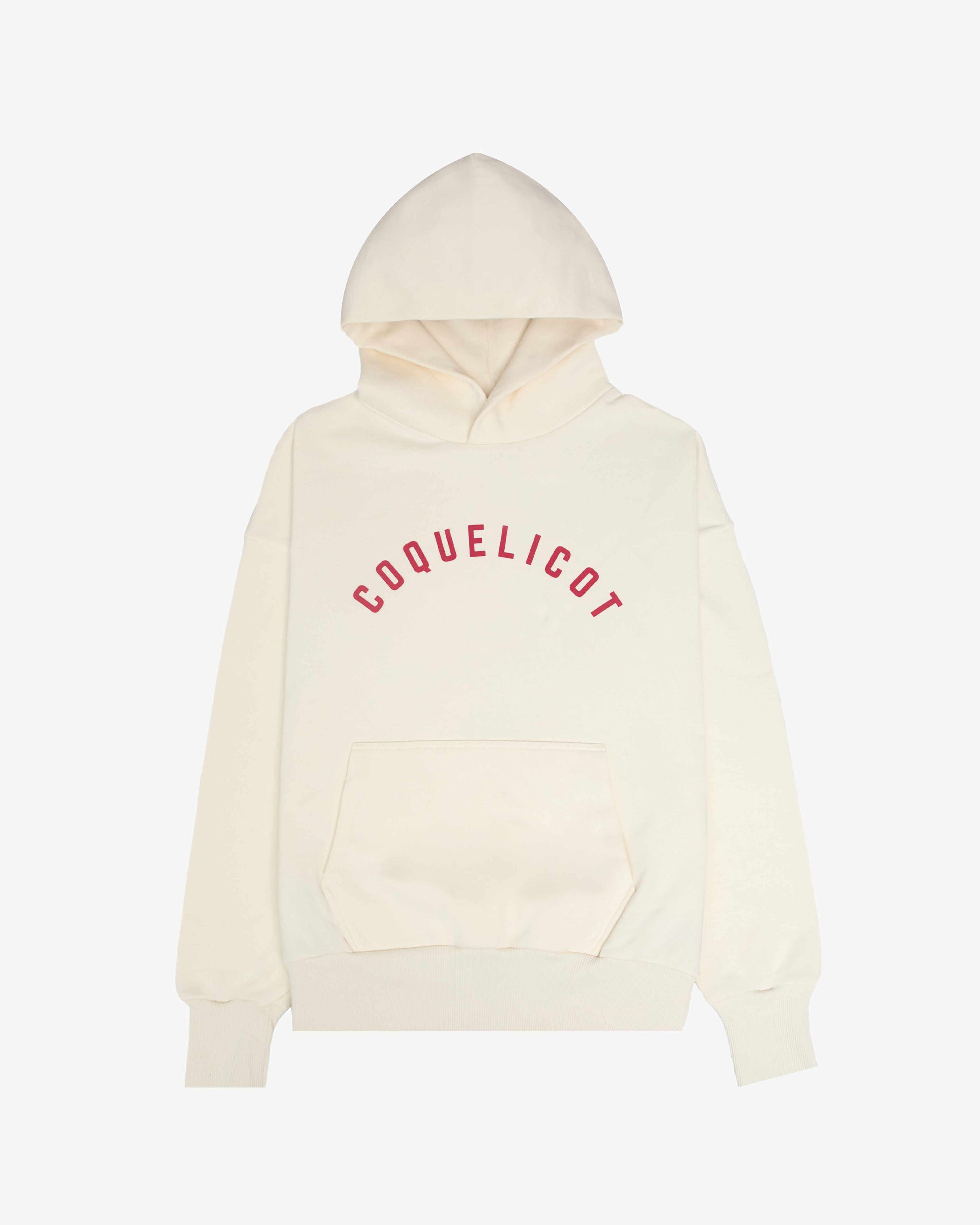 PRINT HOODIE off-white