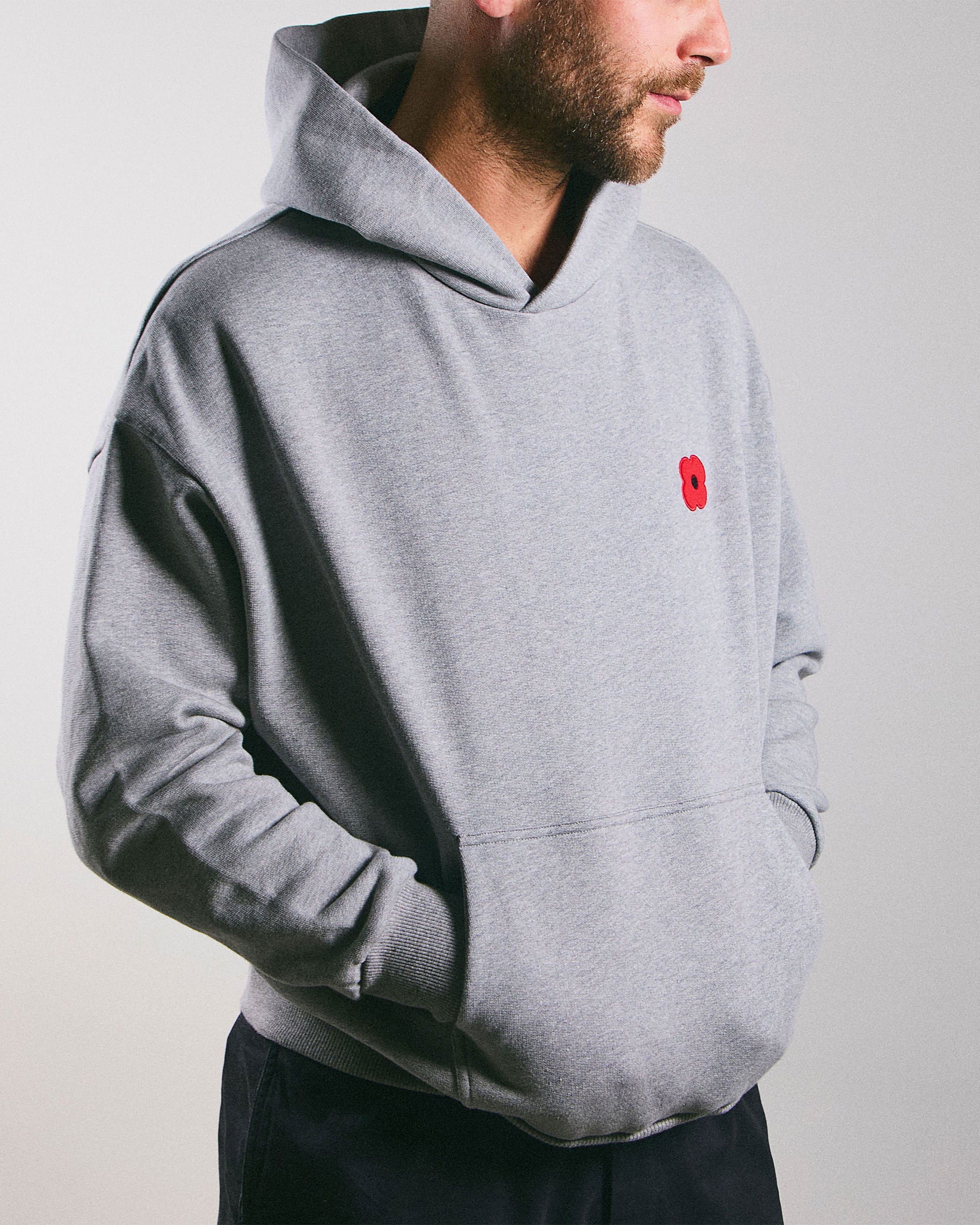 POPPY HOODIE gris