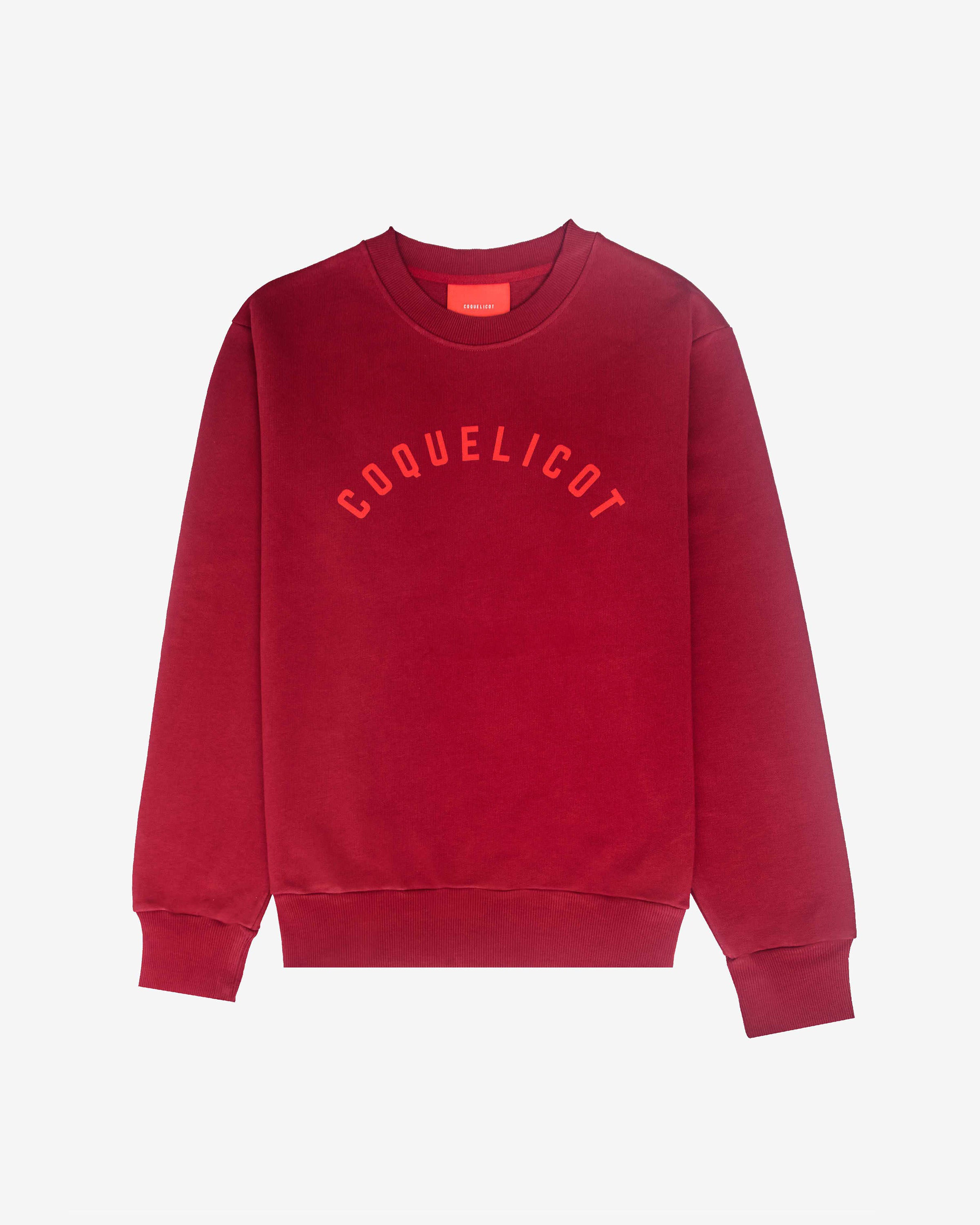 Sweat Rouge Titre Rouge