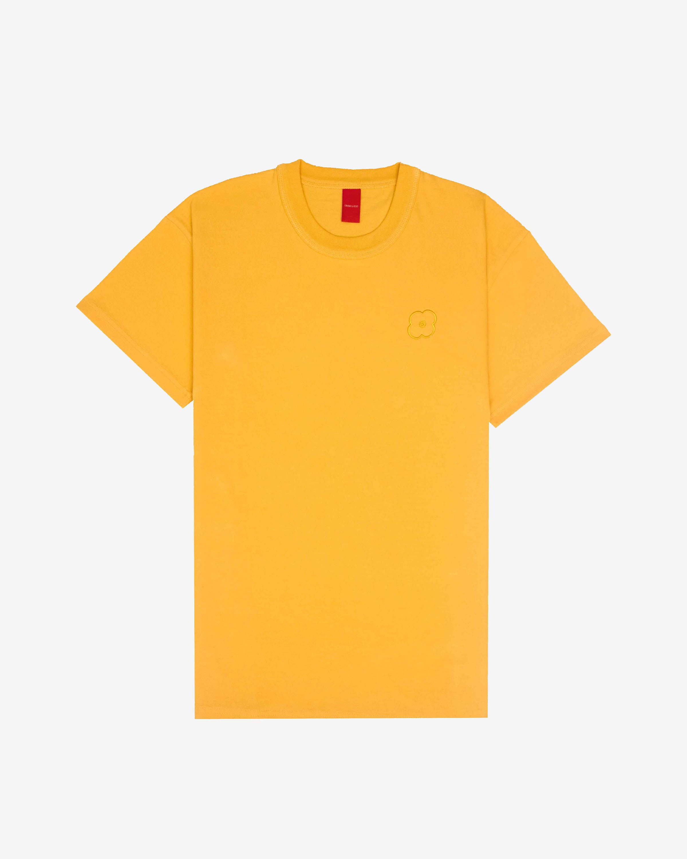 T-Shirt Jaune Fleur