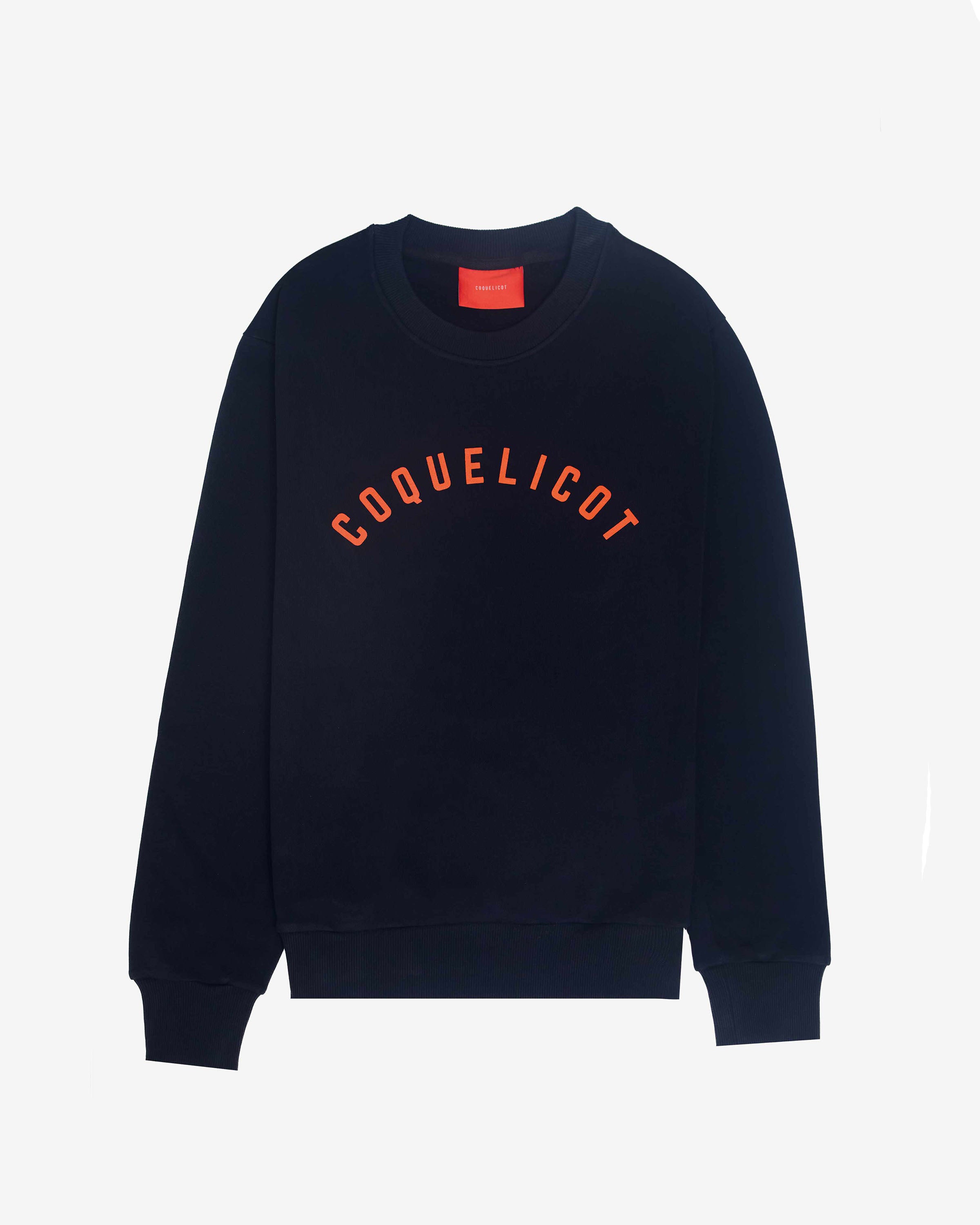 PRINT SWEAT navy